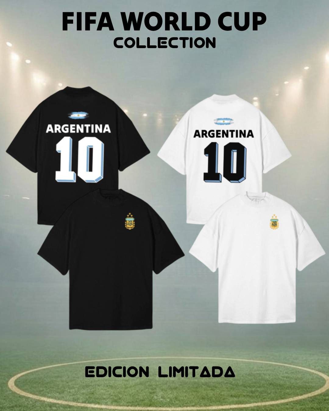 Camisetas mundialistas edición limitada - Las selecciones más grandes del mundo