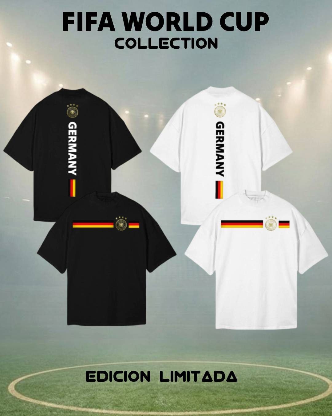 Camisetas mundialistas edición limitada - Las selecciones más grandes del mundo