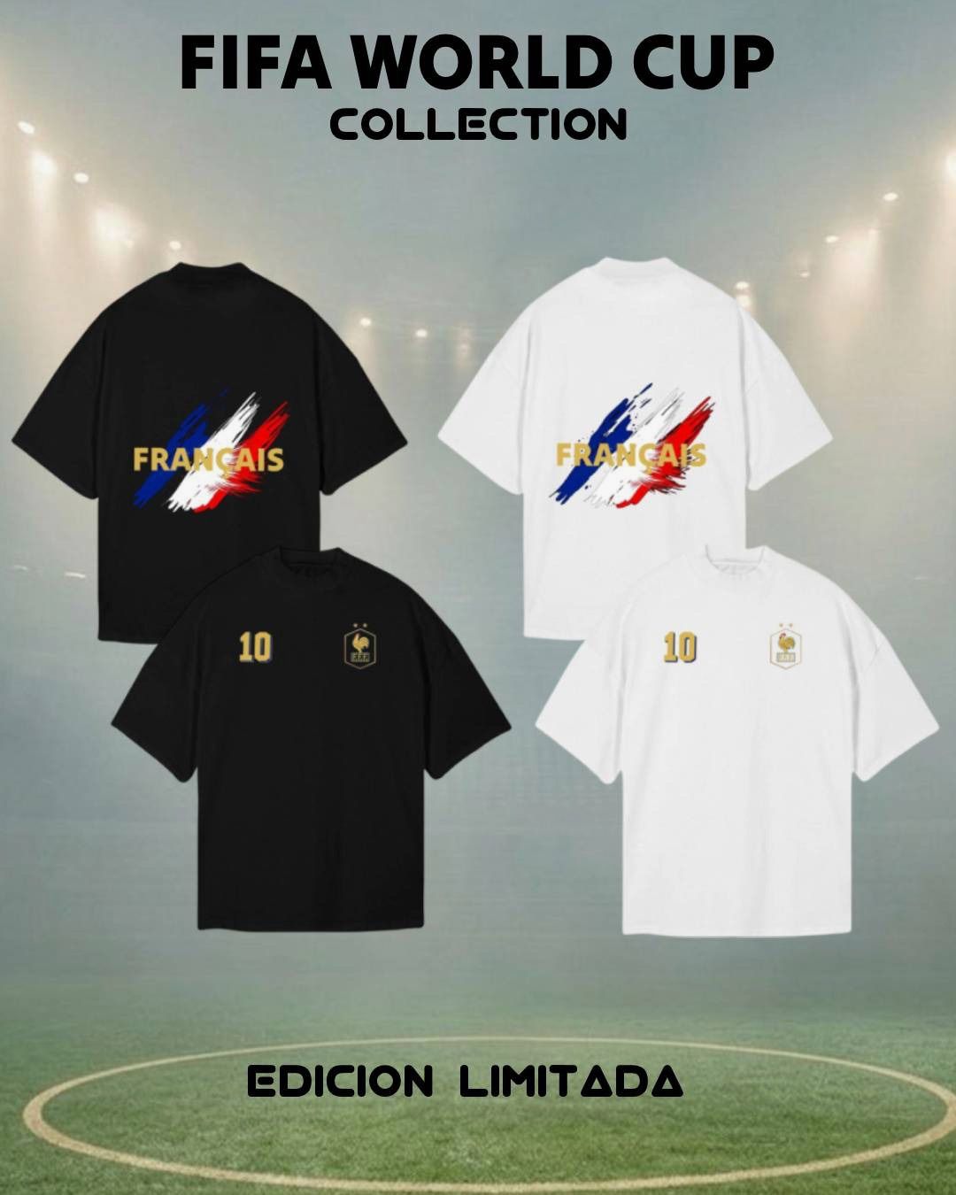 Camisetas mundialistas edición limitada - Las selecciones más grandes del mundo