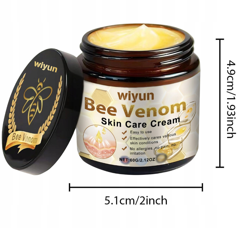 BeeVenom Skin Care Cream - Reduce visiblemente las arrugas y líneas de expresión