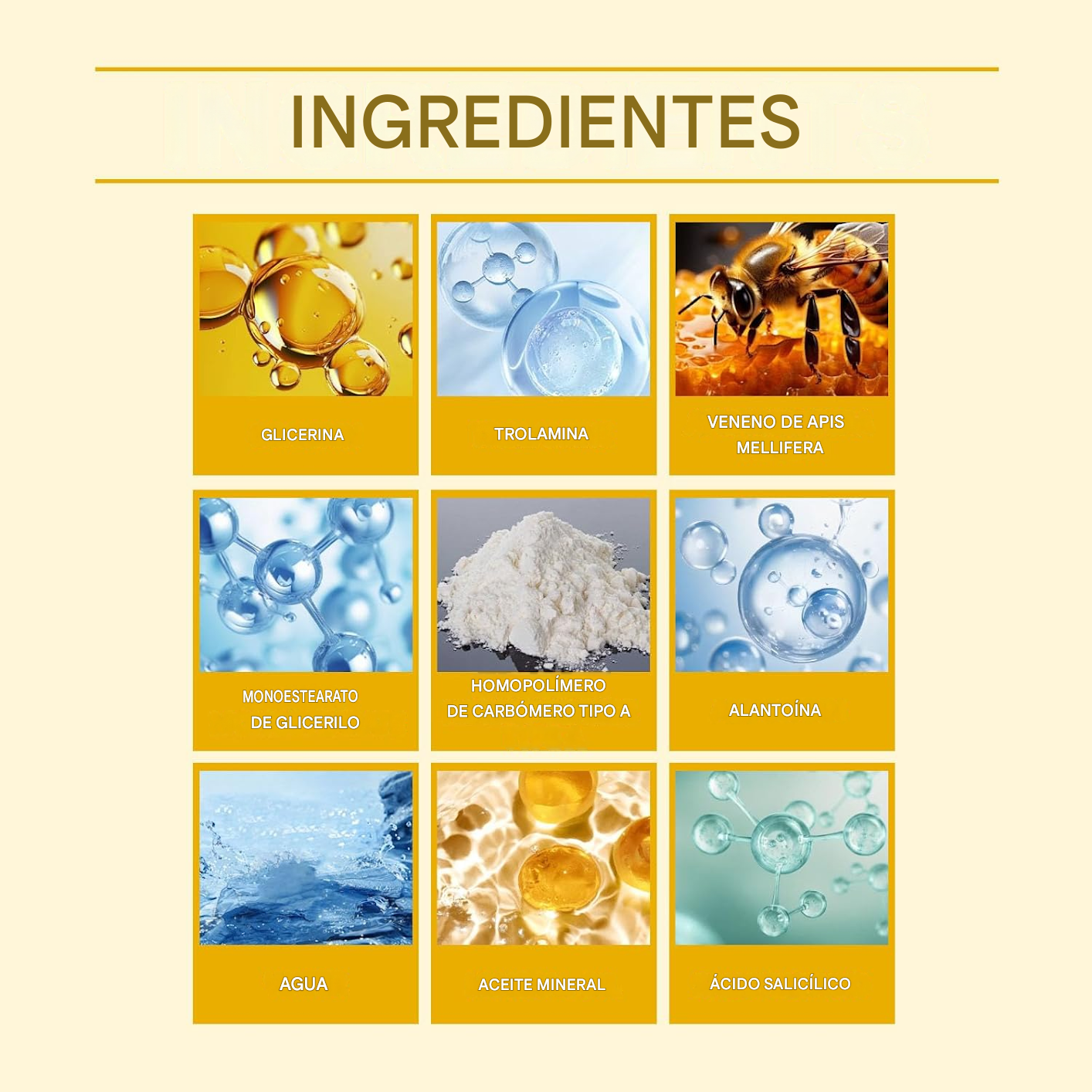 BeeVenom Skin Care Cream - Reduce visiblemente las arrugas y líneas de expresión