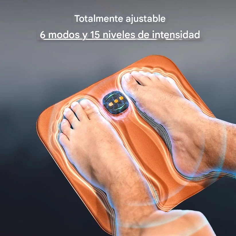 Tapete masajeador eléctrico de 32 cm de largo - Relaja los pies y mejora la circulación