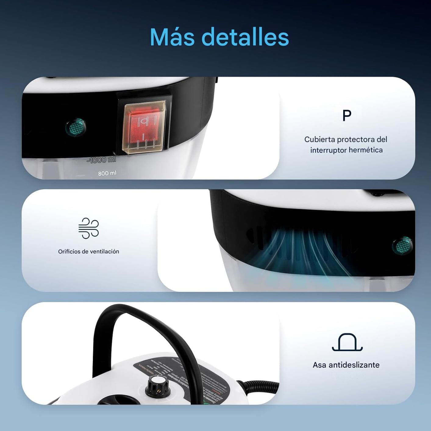 Limpiador a vapor a alta temperatura para vehículos - Limpia y protege el motor de tu vehículo
